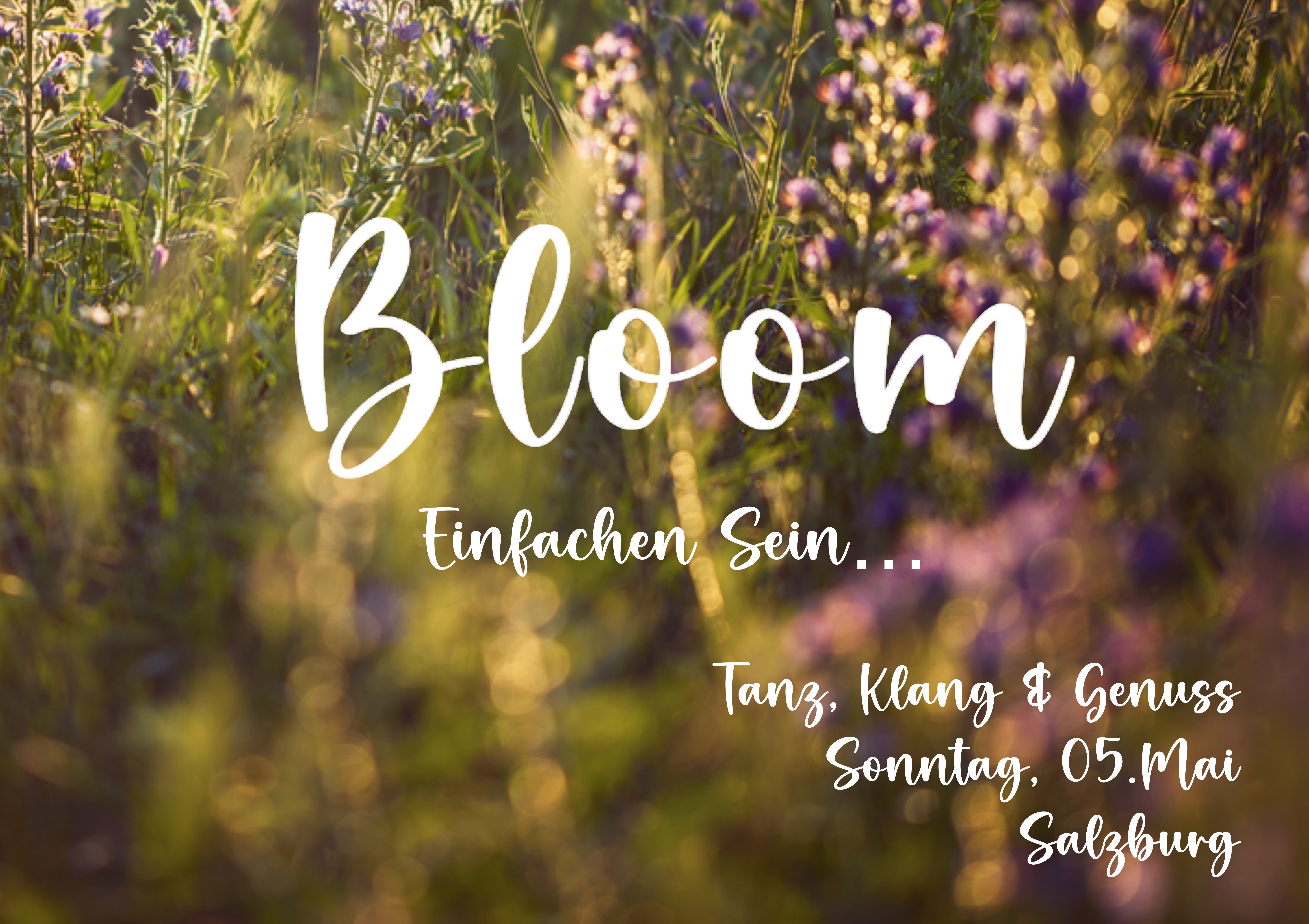 Read more about the article Bloom . Einfach Sein